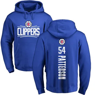 Youth Patrick Patterson Los Angeles Clippers Royal Backer Pullover Hoodie